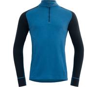 Devold Uomo Camicia con collo a zip Merino 205 ACTIVE DUO blue/ink 25/26 - L