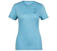 Devold - Women's Active Clover Tee - Maglia merino XL skyblue