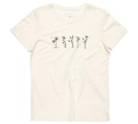 Devold - Women's Classic Flowers Tee - Maglia merino XS bianco