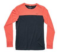 Devold - Women's Classic Linear L/S - Maglia merino L blu/rosso