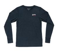 Devold - Women's Classic Script L/S - Maglia merino L blu