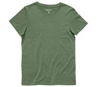 Devold - Women's Classic Tee - Maglia merino S olivia