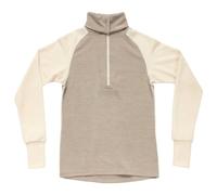 Devold - Women's Expedition Merino Silk Zip - Intimo lana merinos L beige