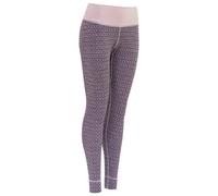 Devold - Women's Kvitegga Long Johns - Pantaloni da yoga S lilla/grigio