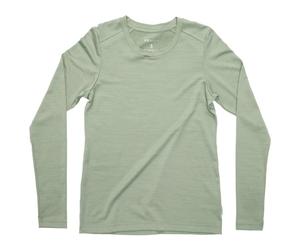 Devold - Women's Premium L/S - Maglia merino M verde/olivia