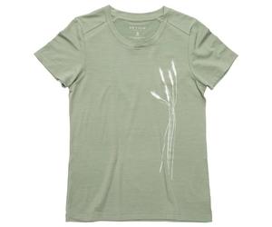 Devold - Women's Premium Oats Tee - Maglia merino L olivia
