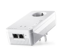 devolo 8815 Magic 2 - Adattatore di espansione WiFi 6, fino a 2.400 Mbit/s, punto di accesso WLAN in rete, 2 porte LAN Gigabit dLAN 2.0, bianco