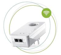 Devolo Magic 2 WiFi Network: adattatore CPL WiFi più veloce del mondo (2400 Mbit/s, 2 porte Gigabit Ethernet) - versione con presa francese