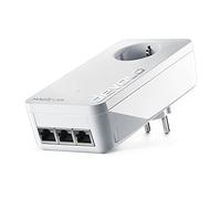 Devolo Magic 2 LAN triplo adattatore complementare per una rete domestica stabile tramite cavi di corrente, tecnologia G.hn, 3 connessioni LAN Gigabit, bianco