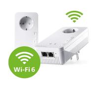 Devolo Magic 2 WiFi 6 next - Starter Kit 3000 Mbit/s Collegamento ethernet LAN Wi-Fi Bianco 2 pz