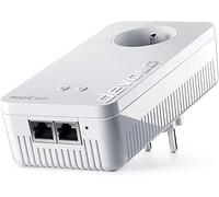Devolo Magic 2 WiFi Network: adattatore CPL WiFi più veloce del mondo (2400 Mbit/s, 2 porte Gigabit Ethernet) - versione con presa francese