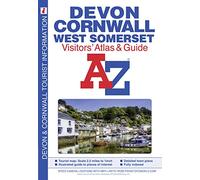 Devon, Cornwall and West Somerset A-Z Visitors' Atlas