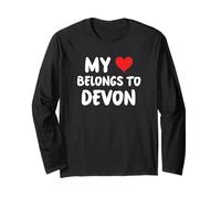 Devon - Il mio cuore appartiene al Devon - Amore Maglia a Manica