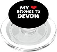 Devon - Il mio cuore appartiene al Devon - Amore PopSockets PopGrip per MagSafe