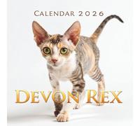 Devon Rex Calendar 2026: 12 Months of Adorable Curly-Haired Cats