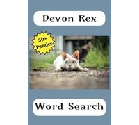 Devon Rex Word Search: Easy to Read Puzzles | 6x9, 110 Pages | 50+ Puzzles, 450+ Words ... Great for Cat and Animal Lovers!