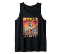 Devonzilla Devon Rex Cat Inghilterra - Mostro Catzilla Canotta