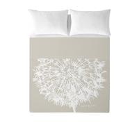 Devota&Lomba Coordinato Letto Dente Beige/Bianco Singolo