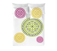 Devota & Lomba Set Copripiumino Moderno 135x42x4 cm Multicolore
