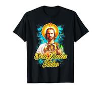Devotees of Saint Jude Thaddeus San Judas Tadeo Portrait Maglietta
