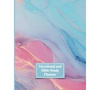 Devotional and Bible Study Planner (Cotton Candy): Organize your spiritual journey with Bible reading trackers, study summaries, prayers, and creative space for personal reflection