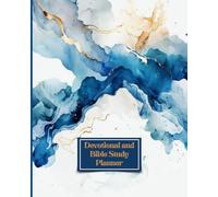 Devotional and Bible Study Planner: Organize your spiritual journey with Bible reading trackers, study summaries, prayers, and creative space for personal reflection