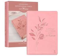Devotional Bible NLT for Women (Faux Leather, Pink)