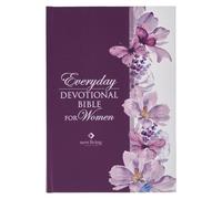 Devotional Bible NLT for Women (Hardcover, Purple) (Copertina rigida)