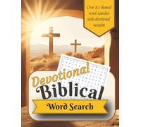 Devotional Biblical Word Search Book: Word Searches with Easy to Read Print About Biblical Themes with Scripture and Devotional Reflections to Deepen ... Gifts for Vacations, Holidays, and Free Times