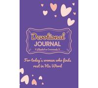 Devotional Journal - Plenitud en Crecimiento: For today’s woman who finds rest in His Word