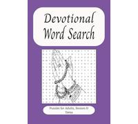 Devotional Word Search: A Faith-Based Puzzle Book with Uplifting Scriptures, Daily Devotions, and Inspirational Bible Verses | 6x9 inches, 110 pages | For All Ages