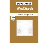 Devotional Word Search book: A Curated 50-Puzzle Devotional Word Search | Premium Gift Edition