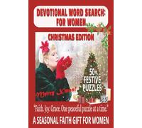 DEVOTIONAL WORD SEARCH FOR WOMEN: CHRISTMAS EDITION: Word Searches With Easy to Read Print to Uplift, Encourage, and Inspire Mothers | 6x9 Inches, 110 ... for Holidays, Quiet Moments, and Reflection