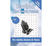 Devotional Word Search Puzzle: 50+ Puzzles Word Search Easy to Read about Devotional and More | 6x9 inches, 110 pages | Gift for Devotional, Christian & Bible Lover