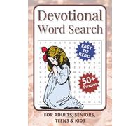 Devotional Word Search Puzzle Book: Word Searches with Easy to Read Print about Devotional, Faith, Bible and more | 6x9 inches 110 pages | 50+ puzzles… Gift for Vacations, Holidays and Free Times