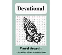 Devotional Word Search Puzzle Book: Word searches with Easy to Read Print about Devotional, Scriptures, and Holy Bible and more | 6x9, 110 pages | 50+ ... Gifts for Vacations, Holidays and Free Times
