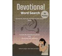 Devotional Word Search Puzzle Book: Word Searches with Easy-to-Read Print about Devotional, Spiritual, Inspirational faith based and More | 6x9 ... - Gift for Vacation, Holidays, and Free Times