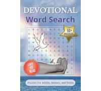Devotional Word Search Puzzle Book: Word Searches with Easy to Read Print about Devotional Words of Faith, Hope, Encouragement and More | 6x9 inches, ... Gift for Vacations, Holidays and Free Times.