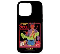 Devouring Your Soul Satan Retro Vintage Funny Adult Humor Custodia per iPhone 15 Pro Max
