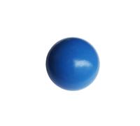 DeVow 1-20 palline di legno massello colorate con un diametro di 6 mm-100 mm, perline intagliate a mano fai da te, palline di legno originali non porose(Blue 60mm,1PCS)