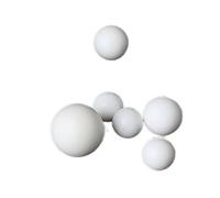 DeVow Palline di plastica POM, perle rotonde solide in poliformaldeide, sfere industriali, diametro 2,38, 2,5, 2,778, 3, 3,175, 3,5, 4 mm a 50,8 mm(18mm-5pcs)