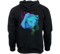 DEVplus DPI Merchandising Cyberpunk: Edgerunners Felpa Neon, Rebecca, Nero, Taglia M