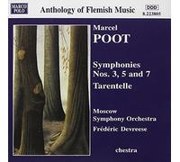 Devreese,Frederic/Moso Poot/symphonies 3, 5 and 7 (CD) Album