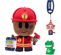 Devseries Livetopia Collector Bundle - tre codici esclusivi di oggetti virtuali con pompiere plusine T -Rex Squaoshems e Jack Hanger