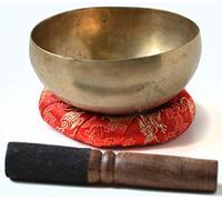 Devyom /Billy Held - Campana cantante Khopre fatta a mano, 150 g, 200 g, con accessori