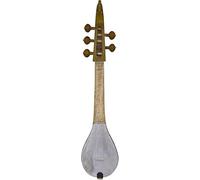 Devyom Musicals Designer Mini Veena - Tun Wood - 5 corde principali in ottone - Viene fornito con set extra di Stri (PDI-EI)