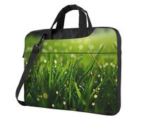 Dew on the grass - Borsa a tracolla per computer portatile, con stampa, facile da usare quando si viaggia per affari, 33 cm