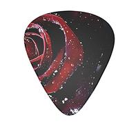 Dew Rose - Plettri per chitarra - Accessori per chitarra - Plettri per chitarra acustica Chitarra elettrica basso per uomo donna Chitarrista professionista musicisti e principianti