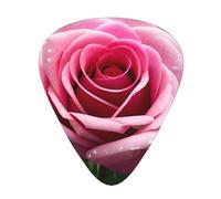 Dew Rose - Set di 1 plettri per chitarra, materiale ABS di alta qualità, vari spessori, migliora la tua esperienza di gioco
