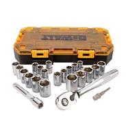 Dewalt 1/2 scatola chiave a cricchetto set presa manico 23 pezzi DWMT73813